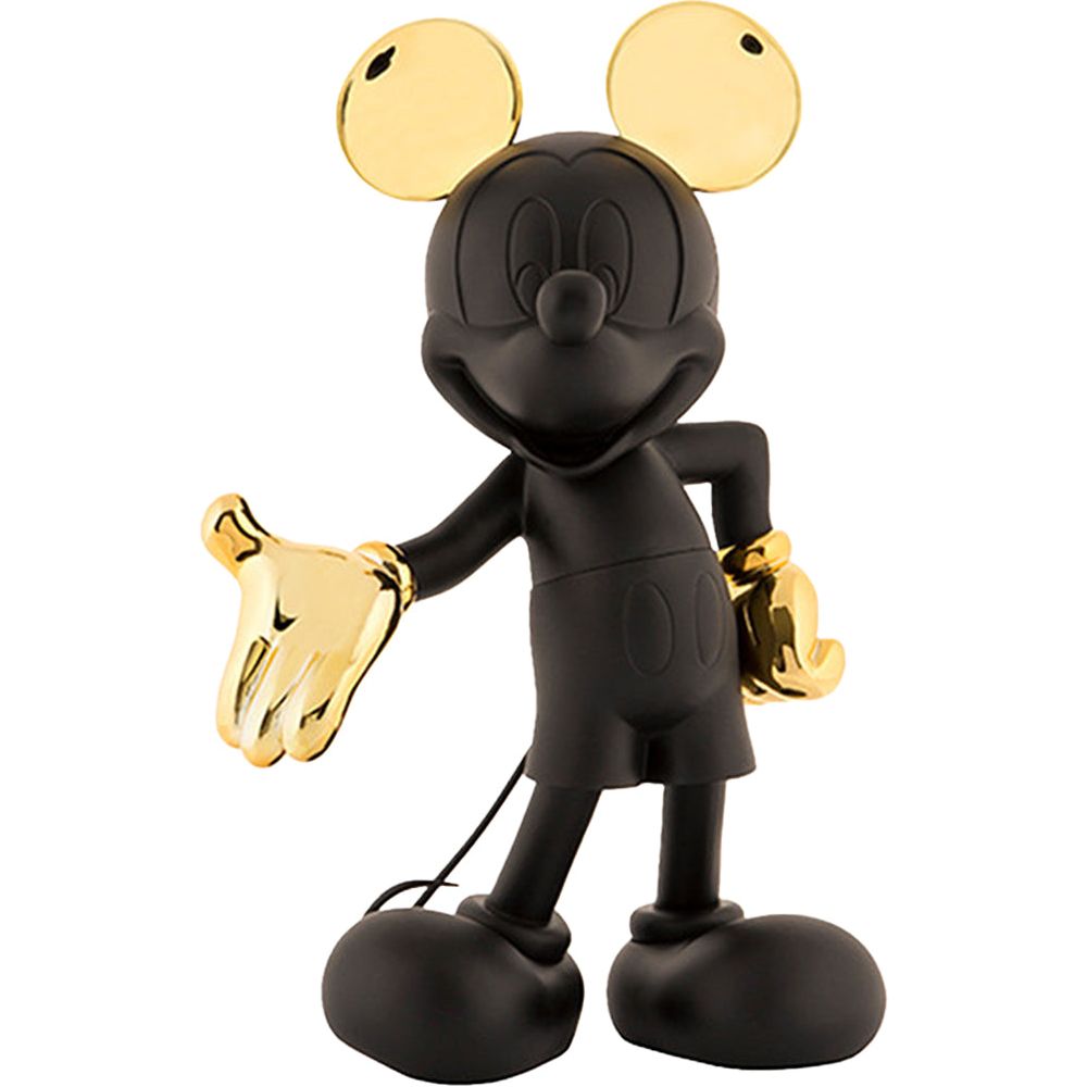  Leblon Delienne -  Mickey Mouse Welcome 12" Studio Figurine - Black & Gold -  Collectibles