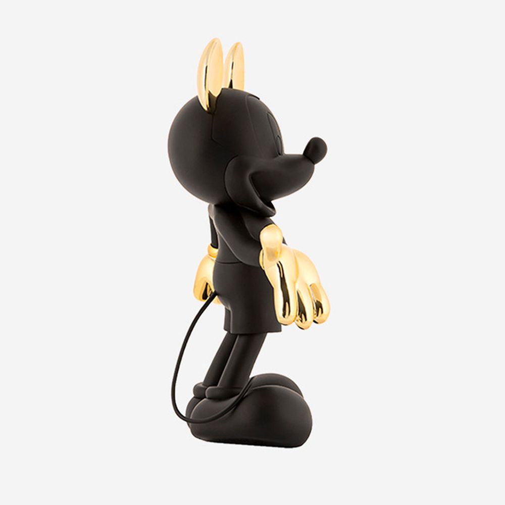  Leblon Delienne -  Mickey Mouse Welcome 12" Studio Figurine - Black & Gold -  Collectibles