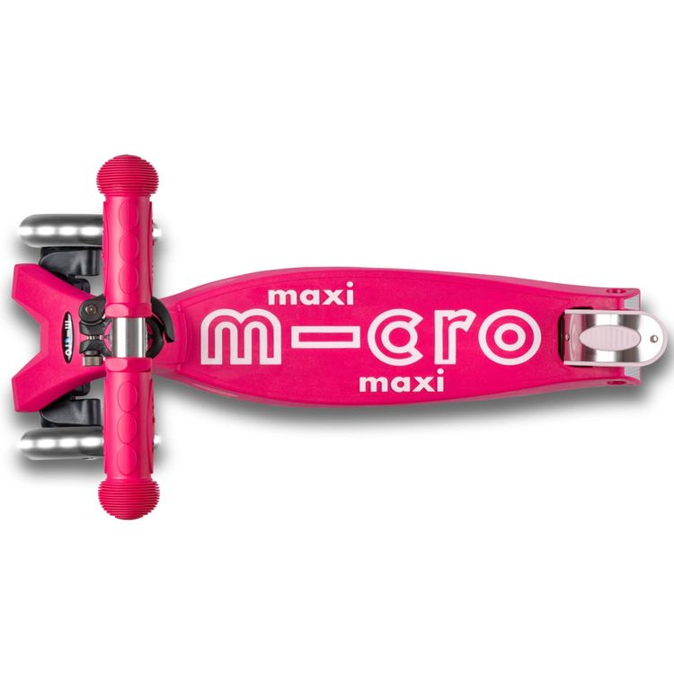  Micro Kickboard -  Micro Maxi LED Scooter - Pink -  Outdoor