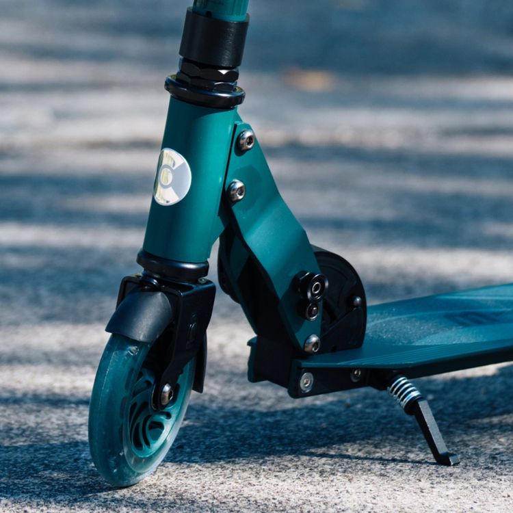 Micro Sprite ECO LED Scooter - Dark Green | Micro Kickboard