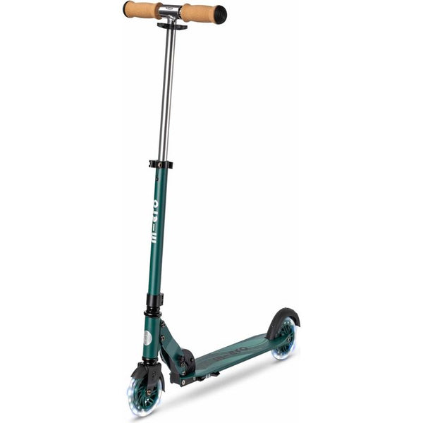 Micro Sprite ECO LED Scooter - Dark Green | Micro Kickboard