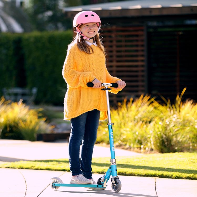  Micro Kickboard -  Micro Sprite LED Scooter - Ocean Blue -  Outdoor