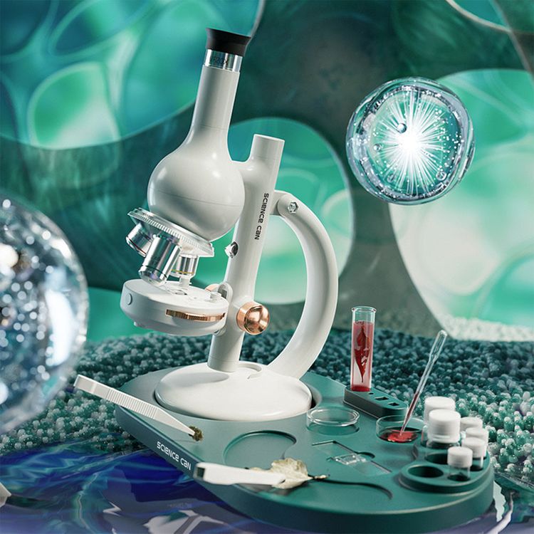  Hape -  Microscope Lab Edition -  STEM