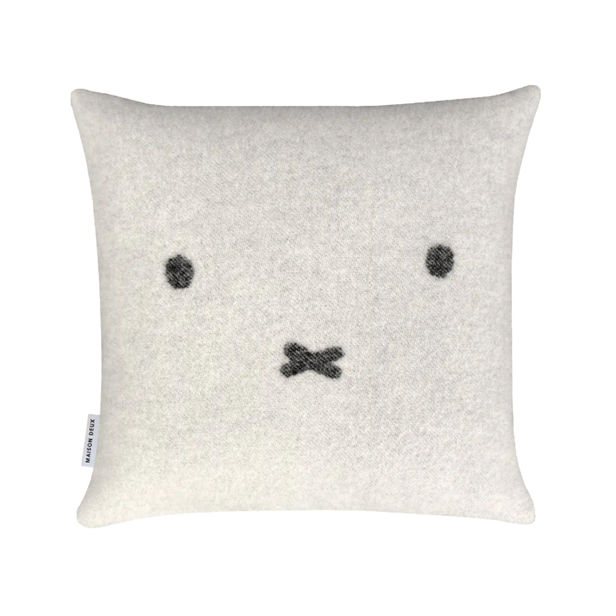  Maison Deux -  Miffy Cushion Cover - White/Black -  Room Decor