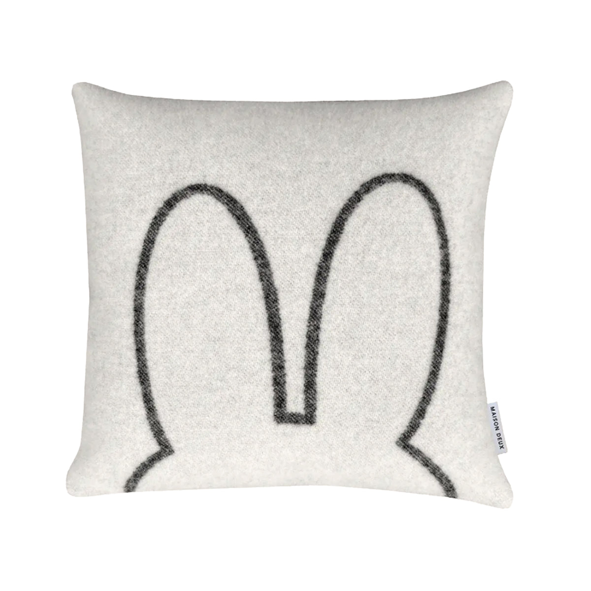  Maison Deux -  Miffy Cushion Cover - White/Black -  Room Decor