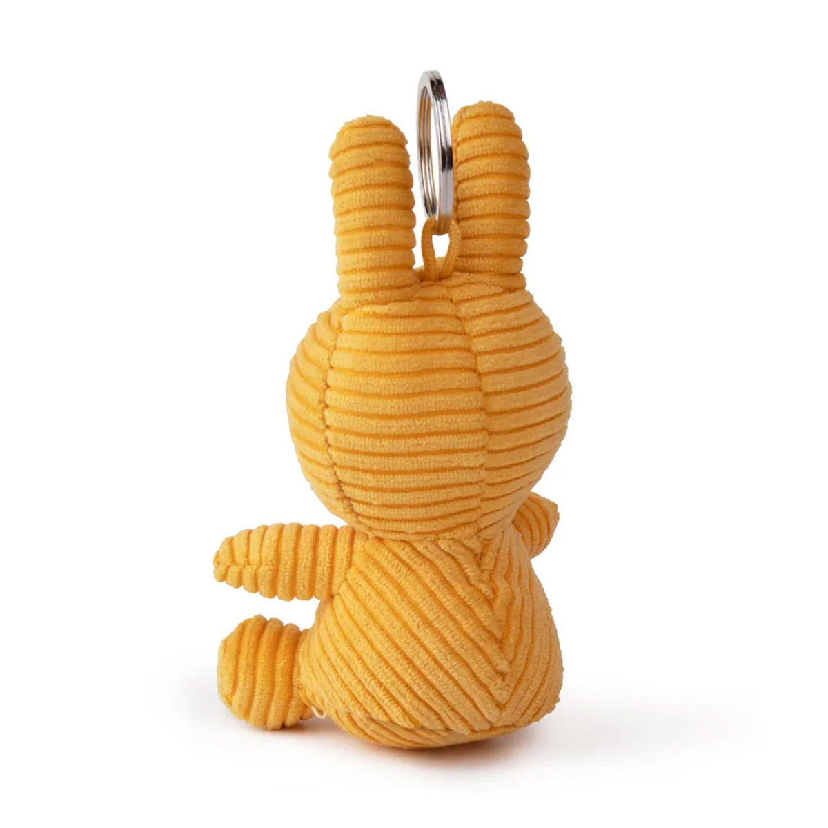  Bon Ton Toys -  Miffy ECO Corduroy 4" Keychain - Yellow -  Plush