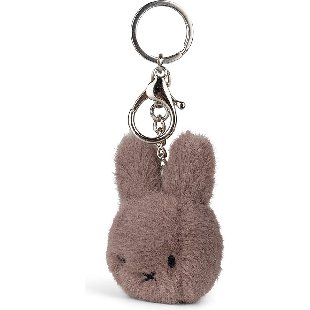  Bon Ton Toys -  Miffy ECO Fuzzy Keychain - Taupe -  Plush