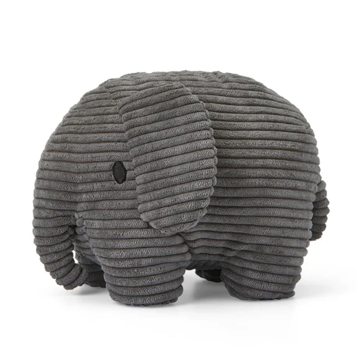  Bon Ton Toys -  Miffy Elephant ECO Corduroy Grey Plush - 9" -  Plush