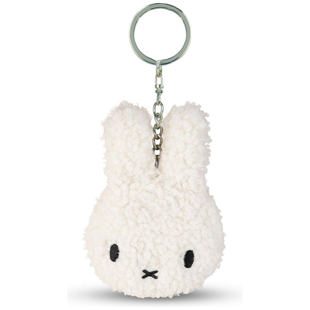 Bon Ton Toys -  Miffy Flat Tiny Teddy Keychain - Cream -  Plush