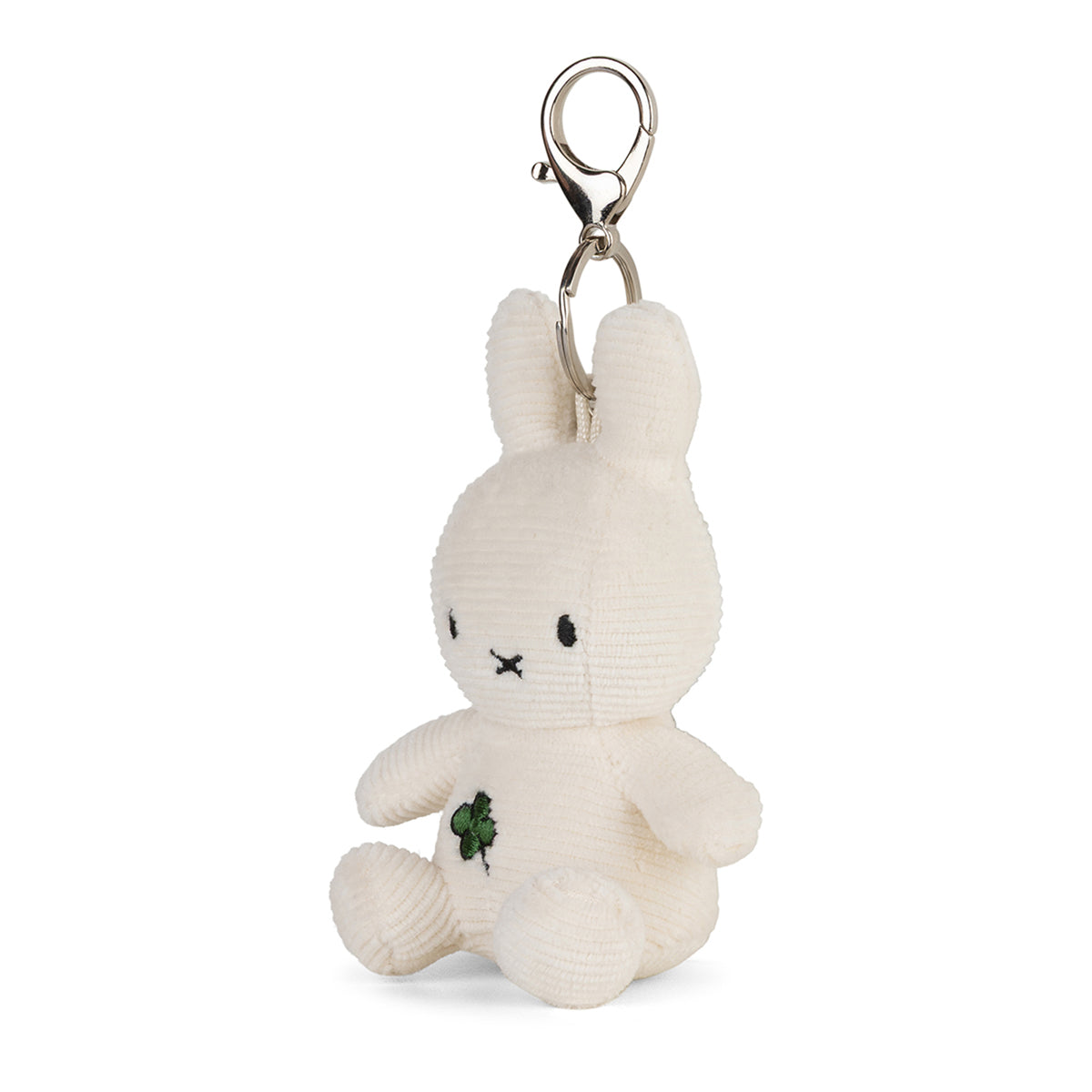  Bon Ton Toys -  Miffy Four Leaf Clover Keychain - 4" -  Plush