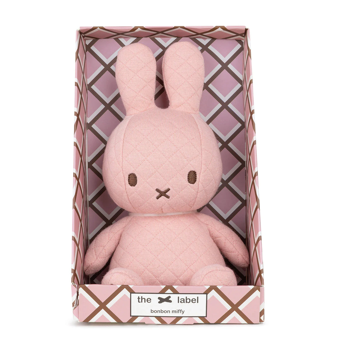  Bon Ton Toys -  Miffy Pink Bonbon Sitting Plush in Giftbox - 9" -  Plush
