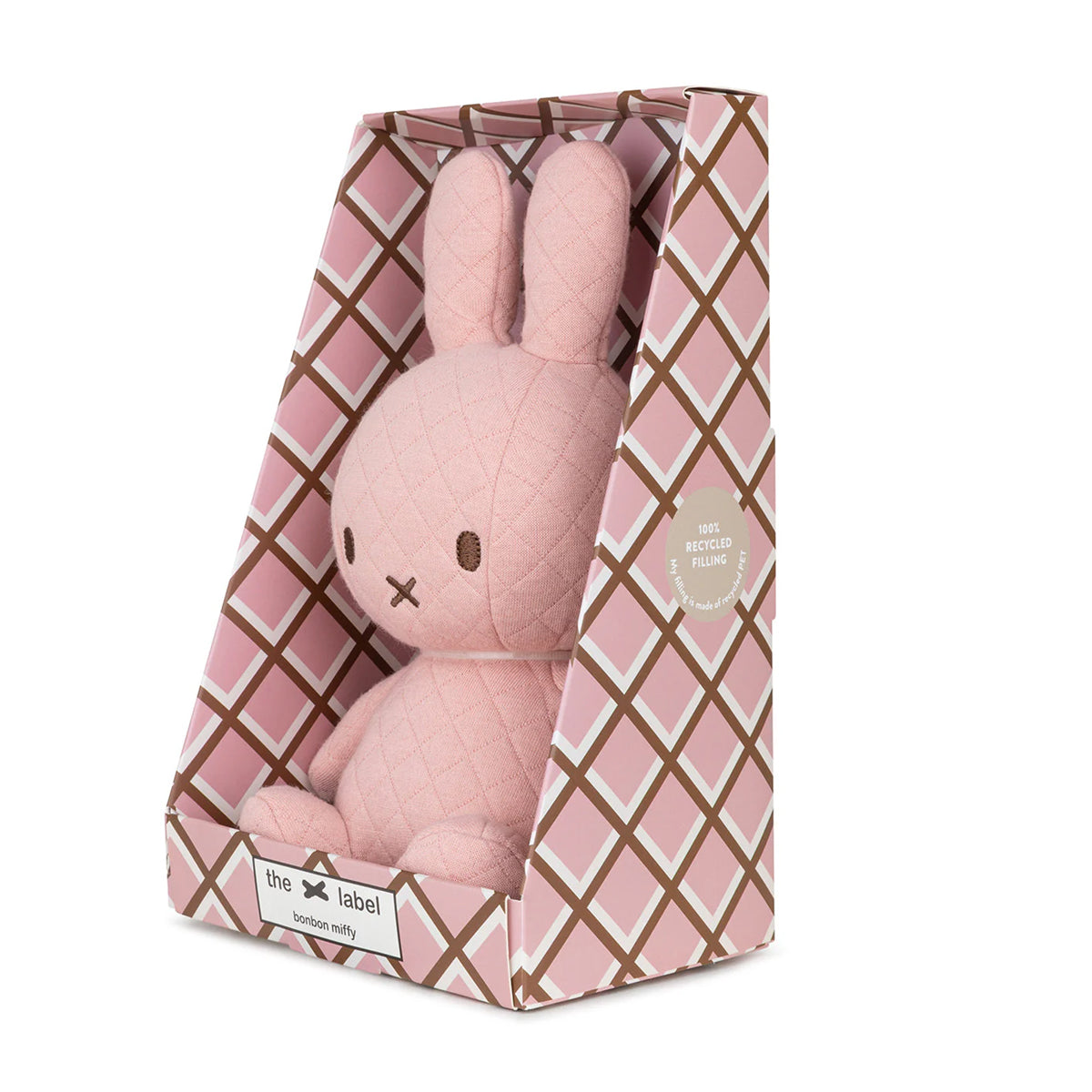  Bon Ton Toys -  Miffy Pink Bonbon Sitting Plush in Giftbox - 9" -  Plush