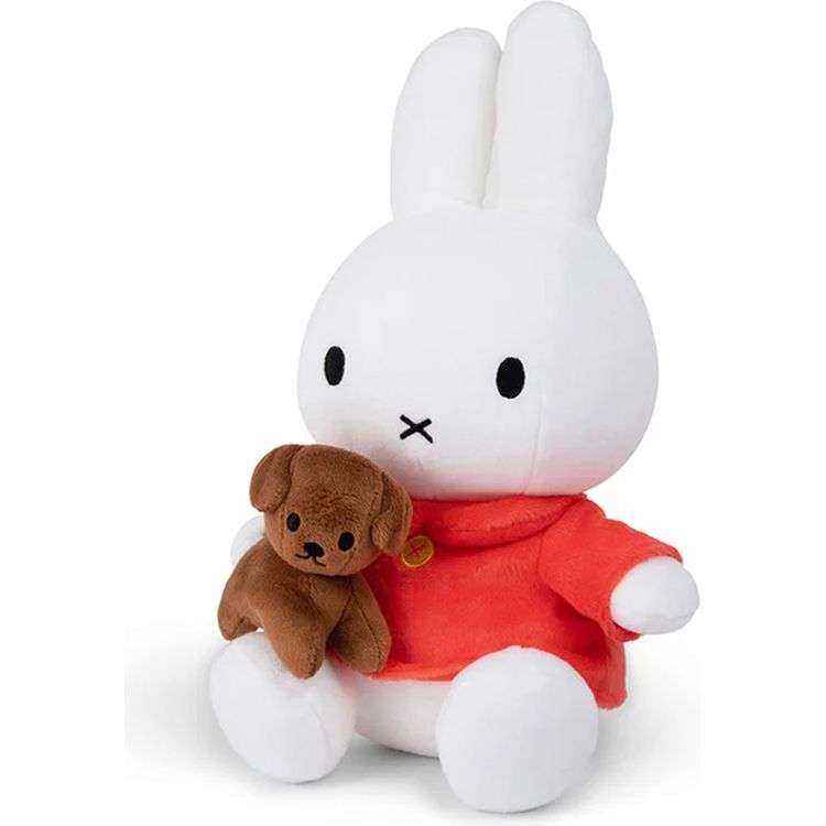  Bon Ton Toys -  Miffy Plush with Snuffy - 13" -  Plush