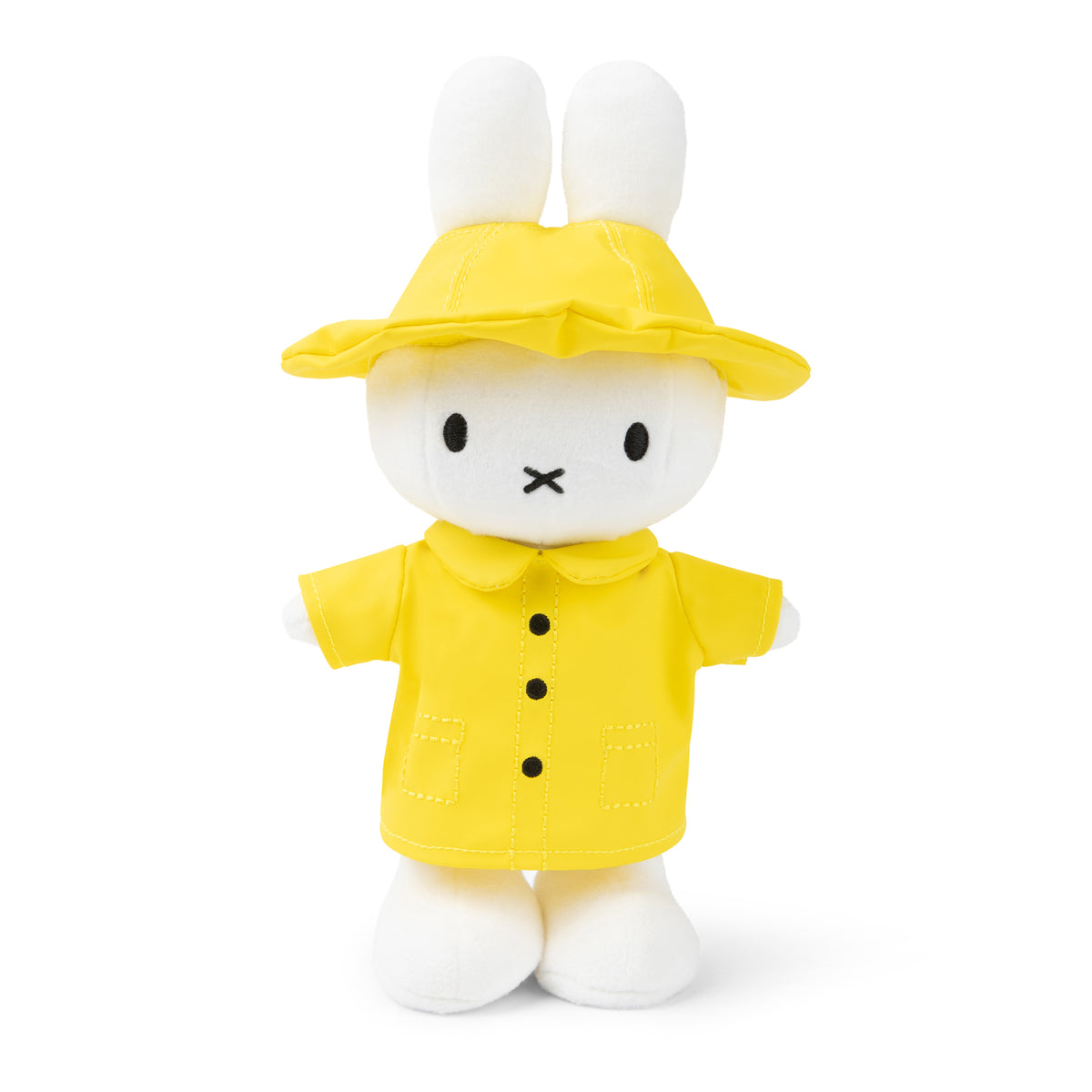  Bon Ton Toys -  Miffy Plush with Yellow Rain Suit - 9.5" -  Plush