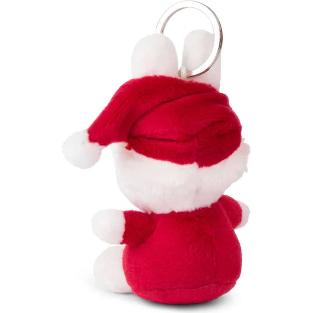  Bon Ton Toys -  Miffy Santa Keychain -  Plush