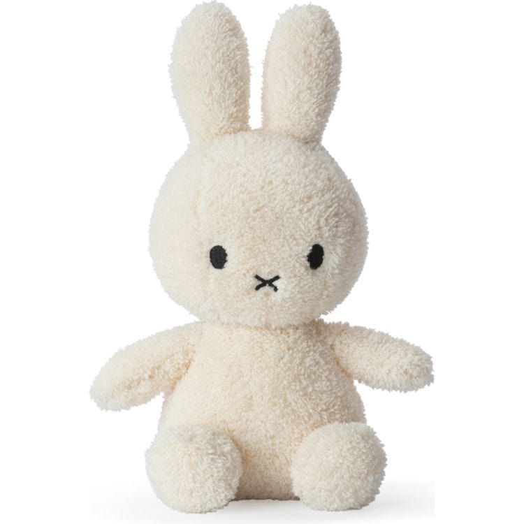  Bon Ton Toys -  Miffy Sitting Terry Cream 9" -  Plush