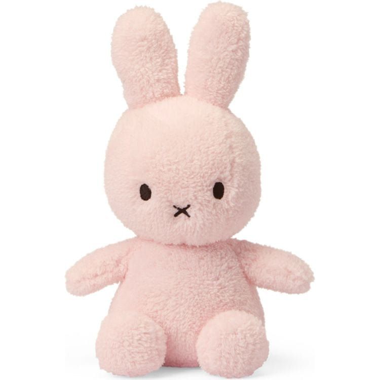  Bon Ton Toys -  Miffy Sitting Terry Light Pink  9" -  Plush