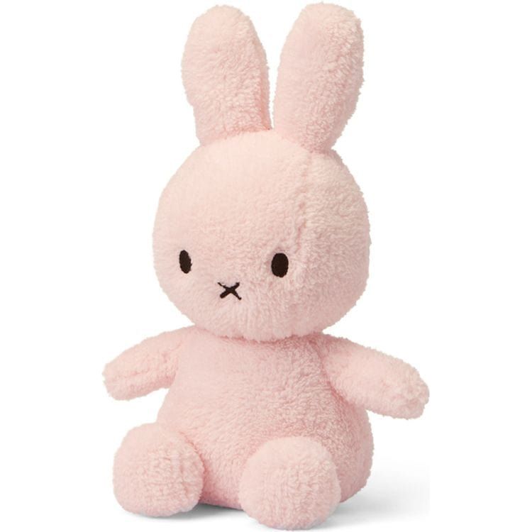  Bon Ton Toys -  Miffy Sitting Terry Light Pink  9" -  Plush