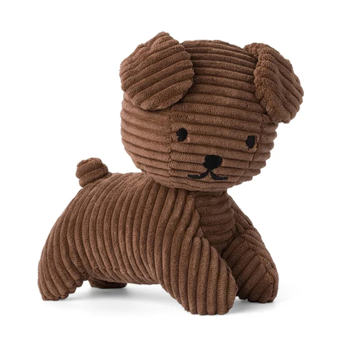  Bon Ton Toys -  Miffy Snuffy ECO Corduroy Brown Plush - 8" -  Plush