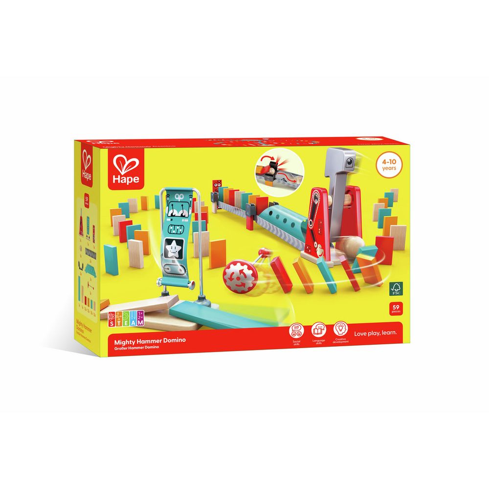  Hape -  Mighty Hammer Domino -  Preschool
