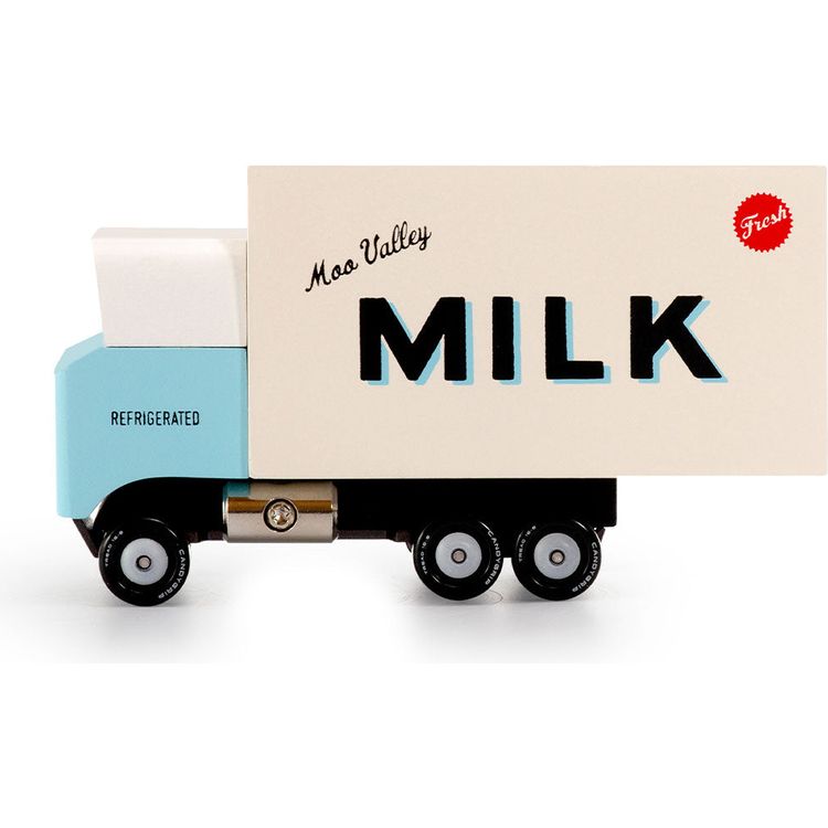 Candylab -  Milk Truck Toy Car -  Vehicles