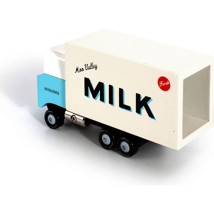  Candylab -  Milk Truck Toy Car -  Vehicles