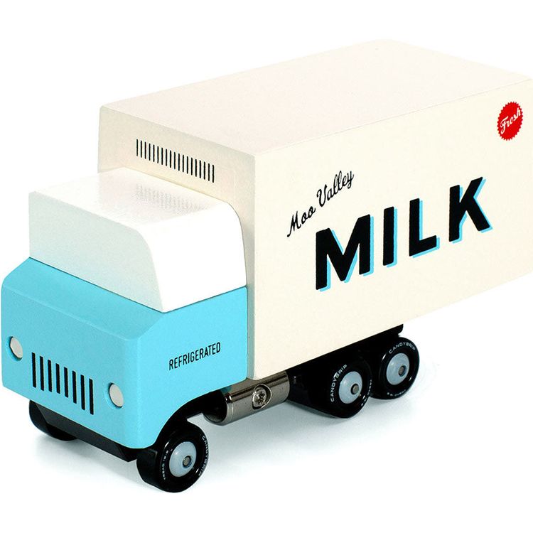 Candylab -  Milk Truck Toy Car -  Vehicles