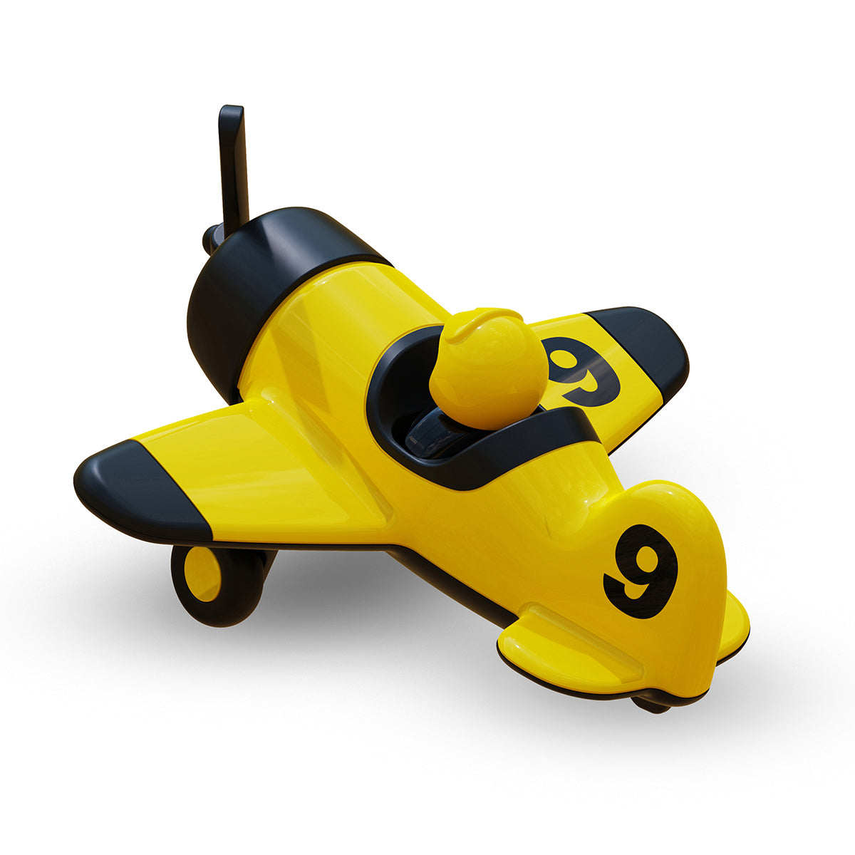  Playforever -  Mimmo Amelia Toy Plane - Yellow -  Vehicles