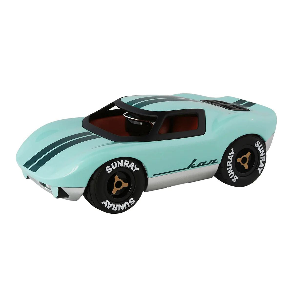  Playforever -  Mini Ken Parton Toy Car - Mint Blue -  Vehicles