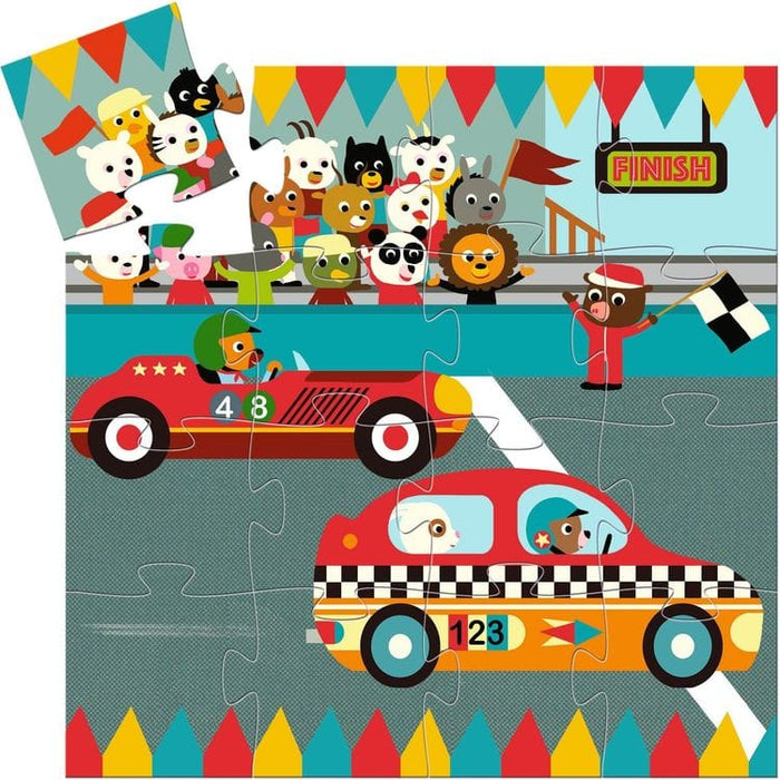 Mini Racing Car Puzzle | Djeco