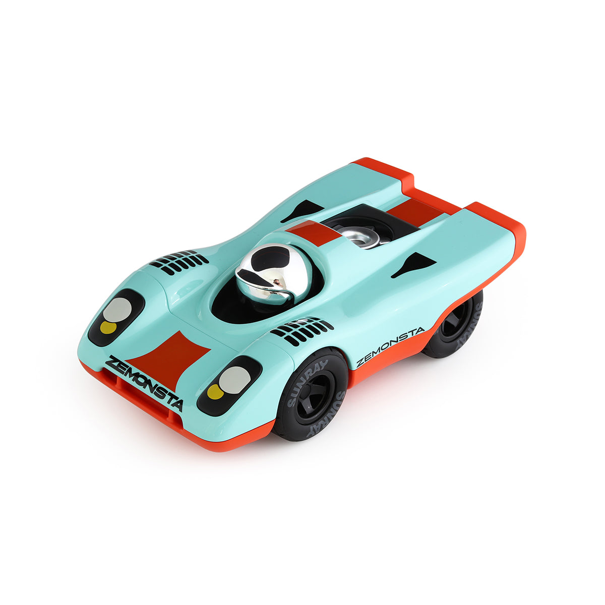  Playforever -  Mini Zemonsta Klaus Toy Car - Blue/Orange -  Vehicles