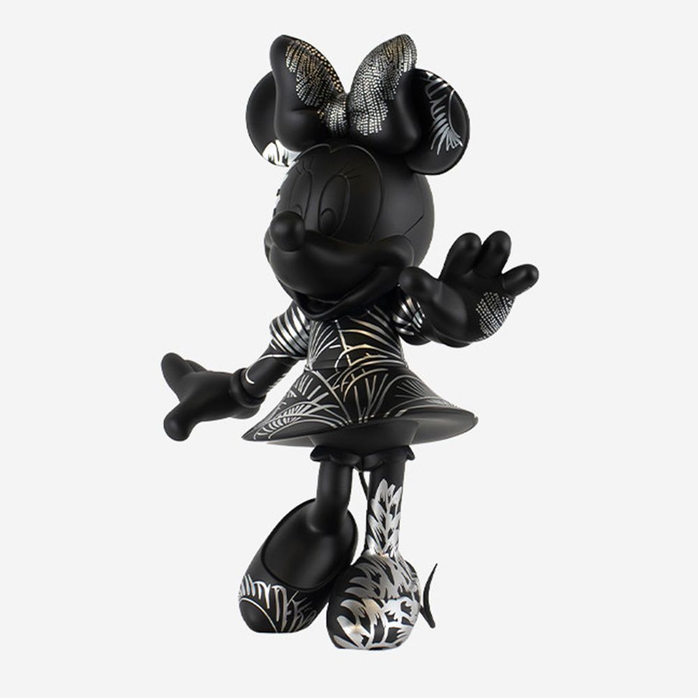  Leblon Delienne -  Minnie Mouse 12" Star Style Martyn Lawrence Bullard Figurine - Black & Silver -  Collectibles