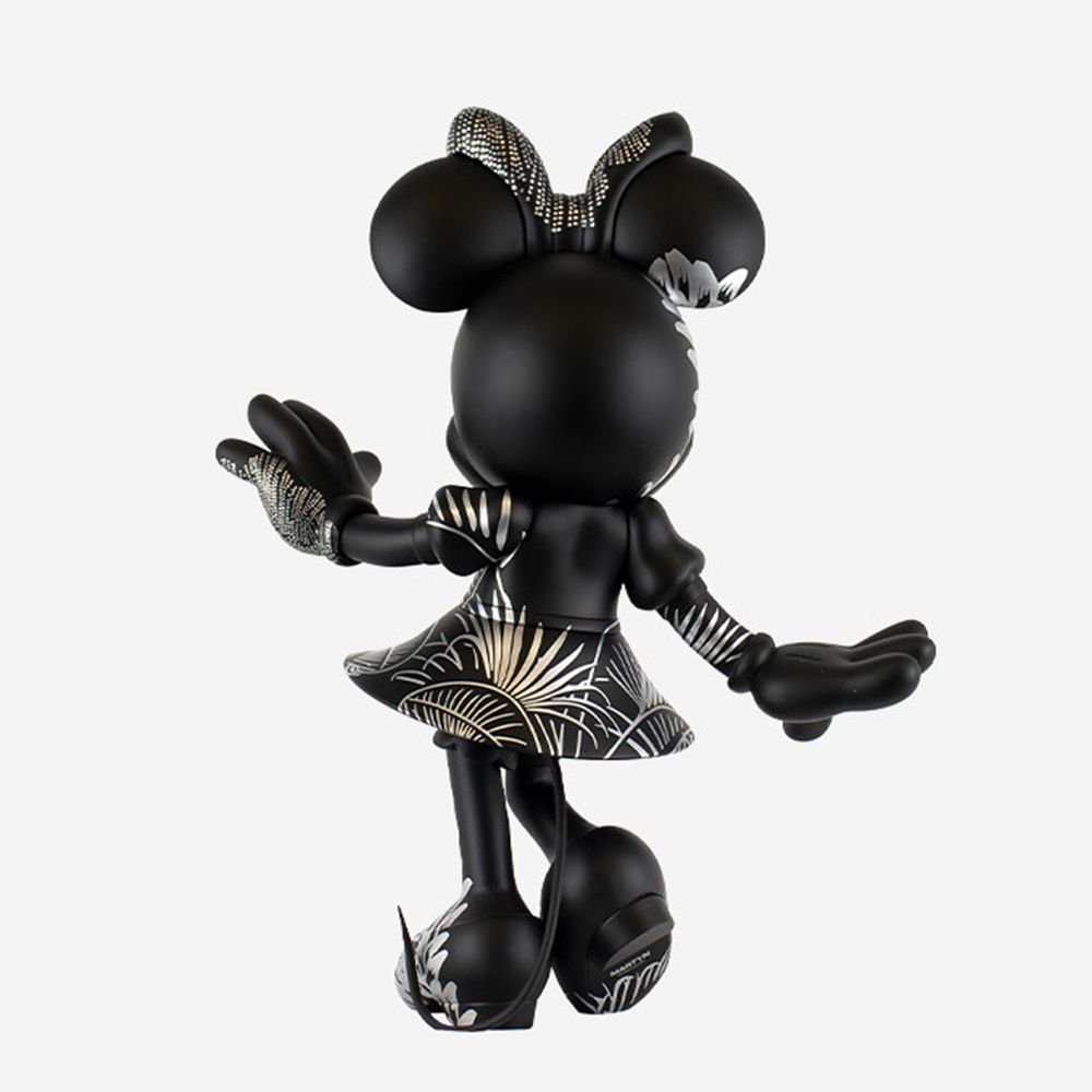  Leblon Delienne -  Minnie Mouse 12" Star Style Martyn Lawrence Bullard Figurine - Black & Silver -  Collectibles