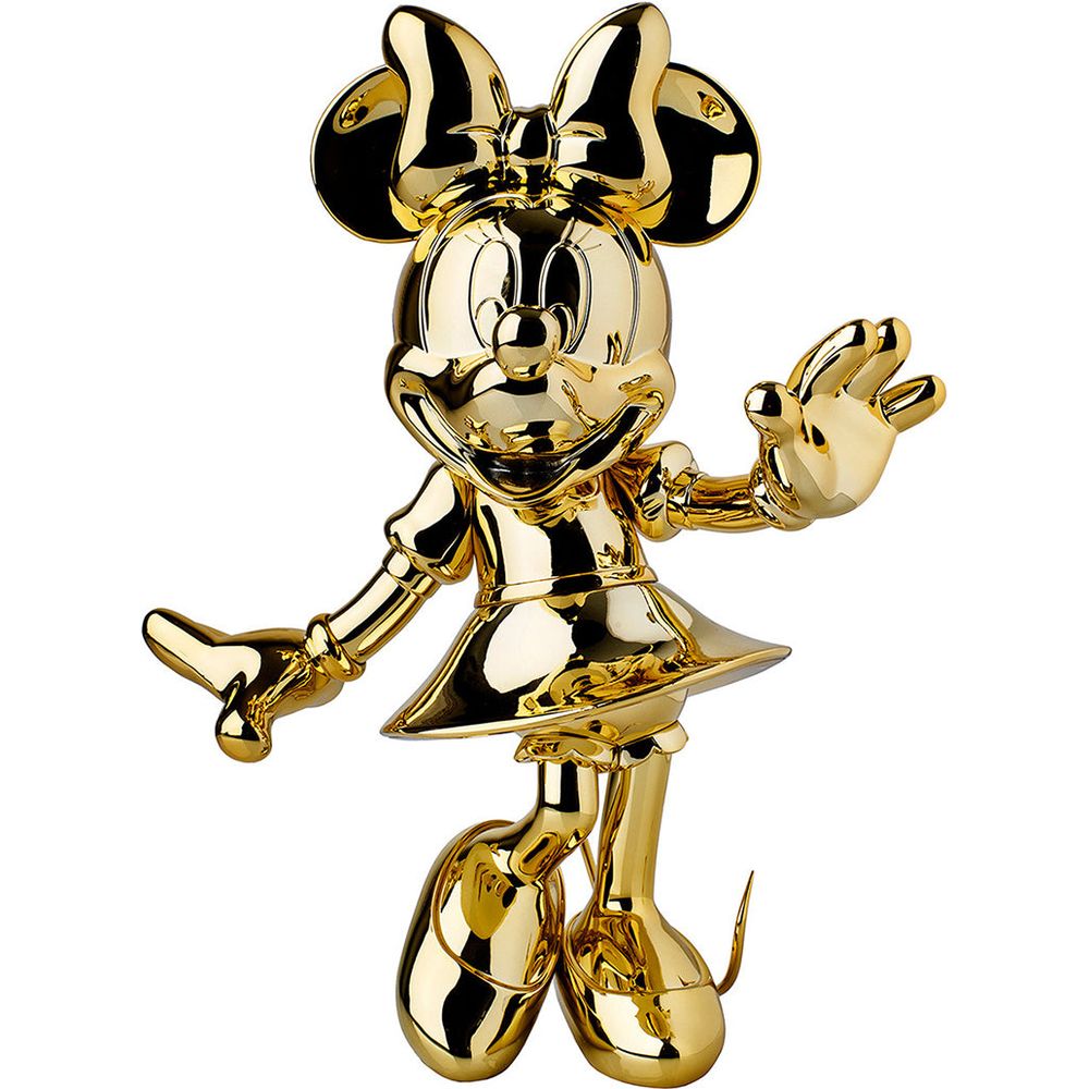  Leblon Delienne -  Minnie Mouse 12" Welcome Studio Figurine - Gold -  Collectibles