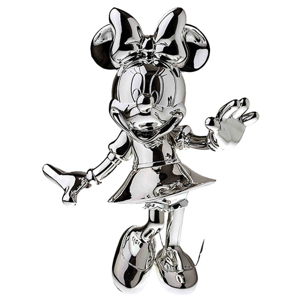  Leblon Delienne -  Minnie Mouse 12" Welcome Studio Figurine - Silver -  Collectibles