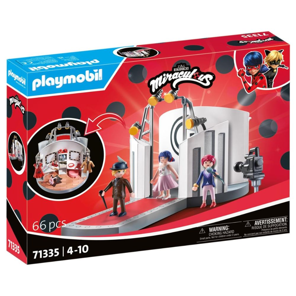  Playmobil -  Miraculous: Fashion Show in Paris Playset -  Preschool