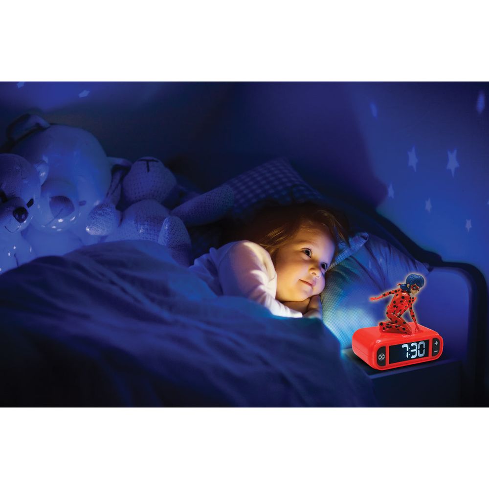  Miraculous -  Miraculous Light Character Radio Alarm Clock -  Preschool