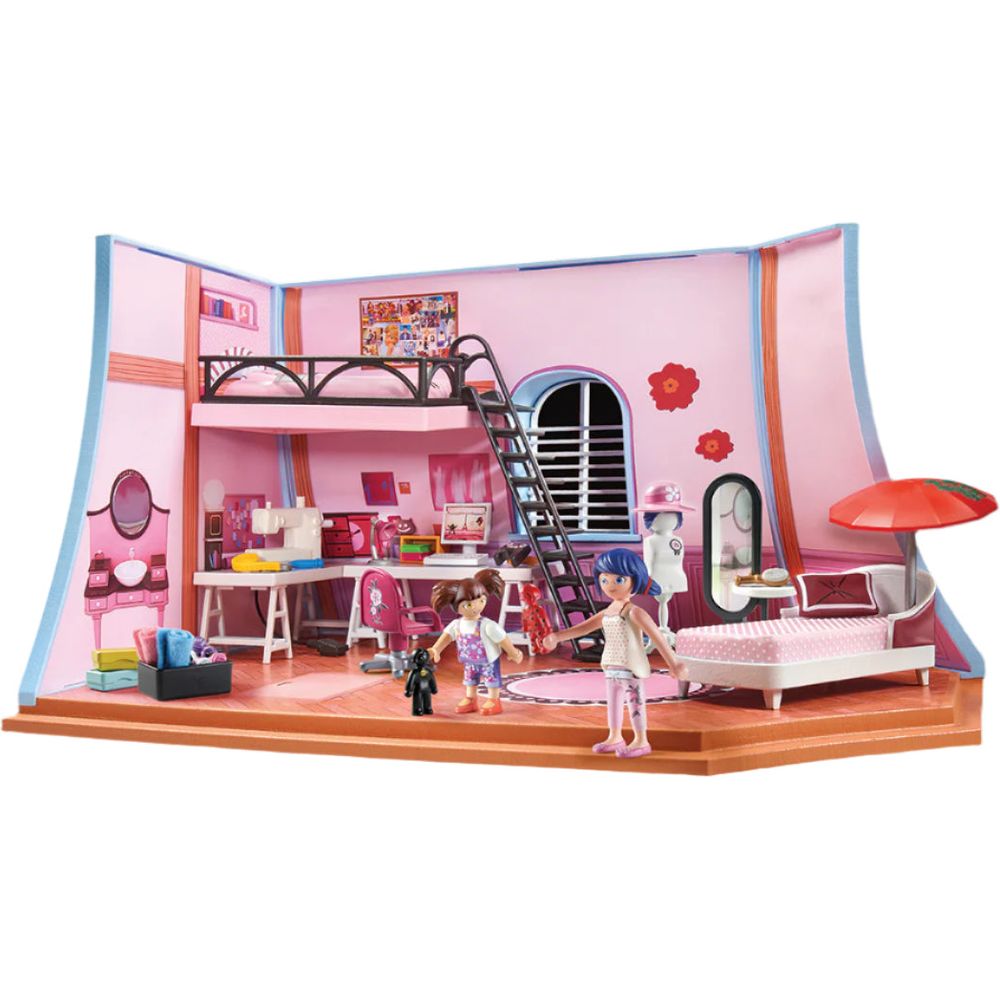  Playmobil -  Miraculous: Marinette's Loft Playset -  Preschool