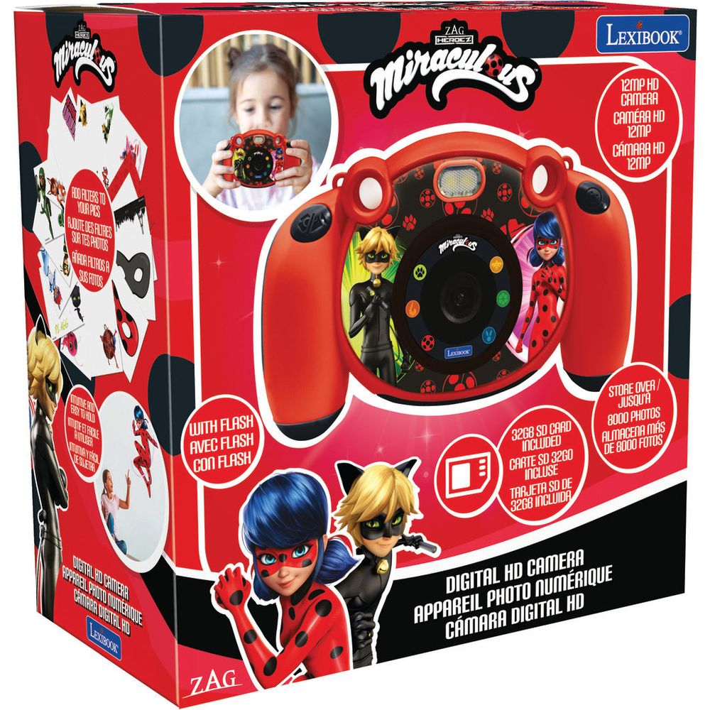  Miraculous -  Miraculous Starcam Digital HD Camera with SD Card -  Preschool