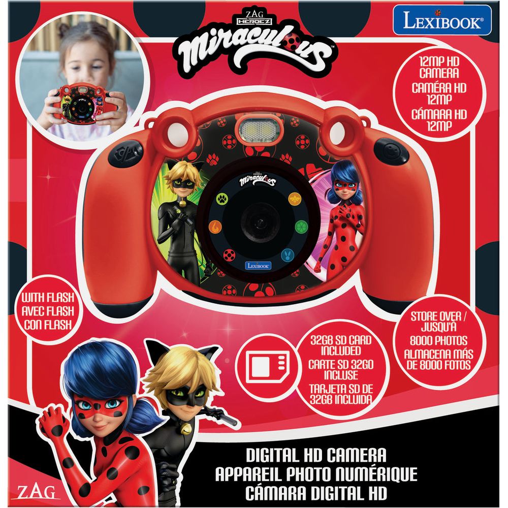  Miraculous -  Miraculous Starcam Digital HD Camera with SD Card -  Preschool