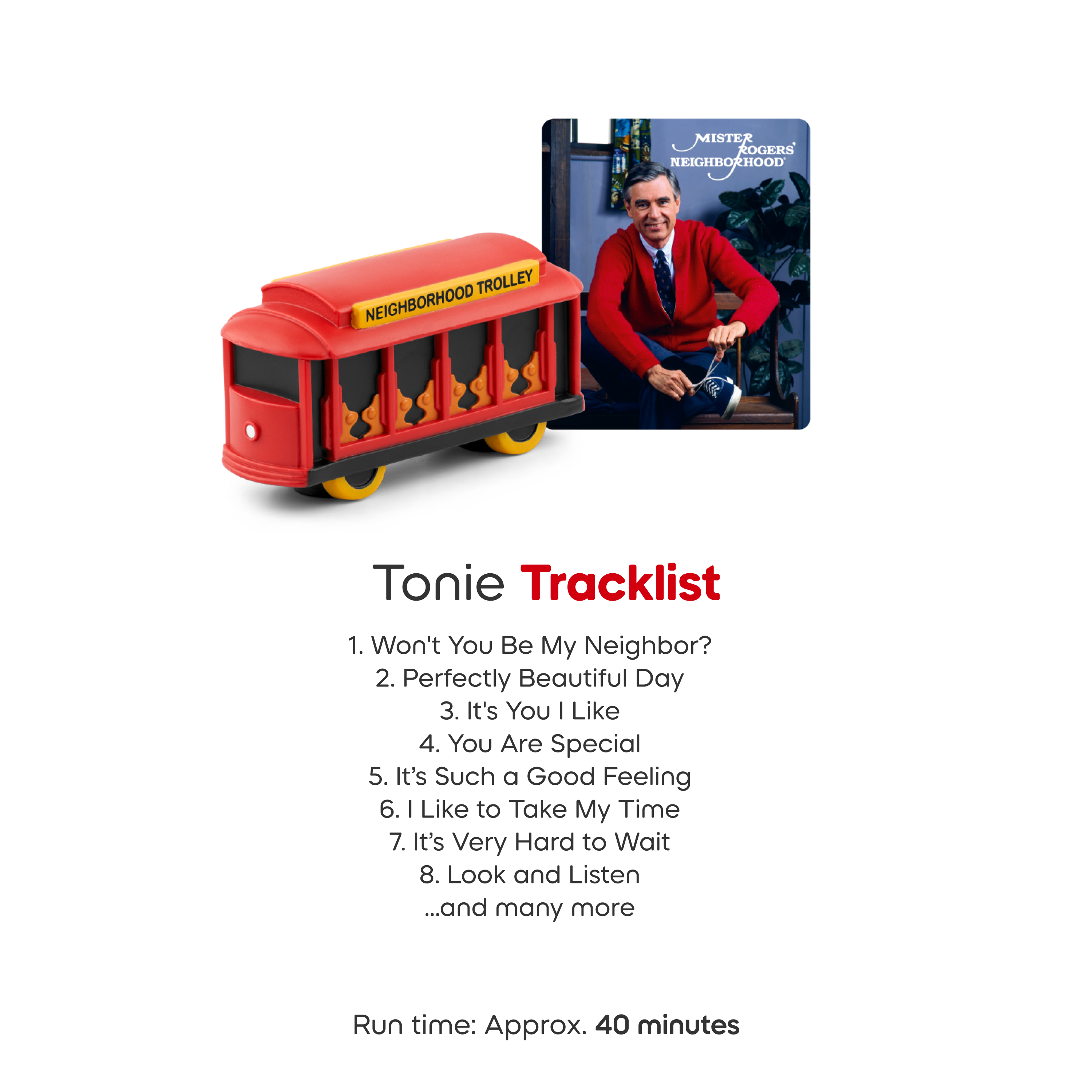  Tonies -  Mister Rogers' Neighborhood Tonie -  Electronics