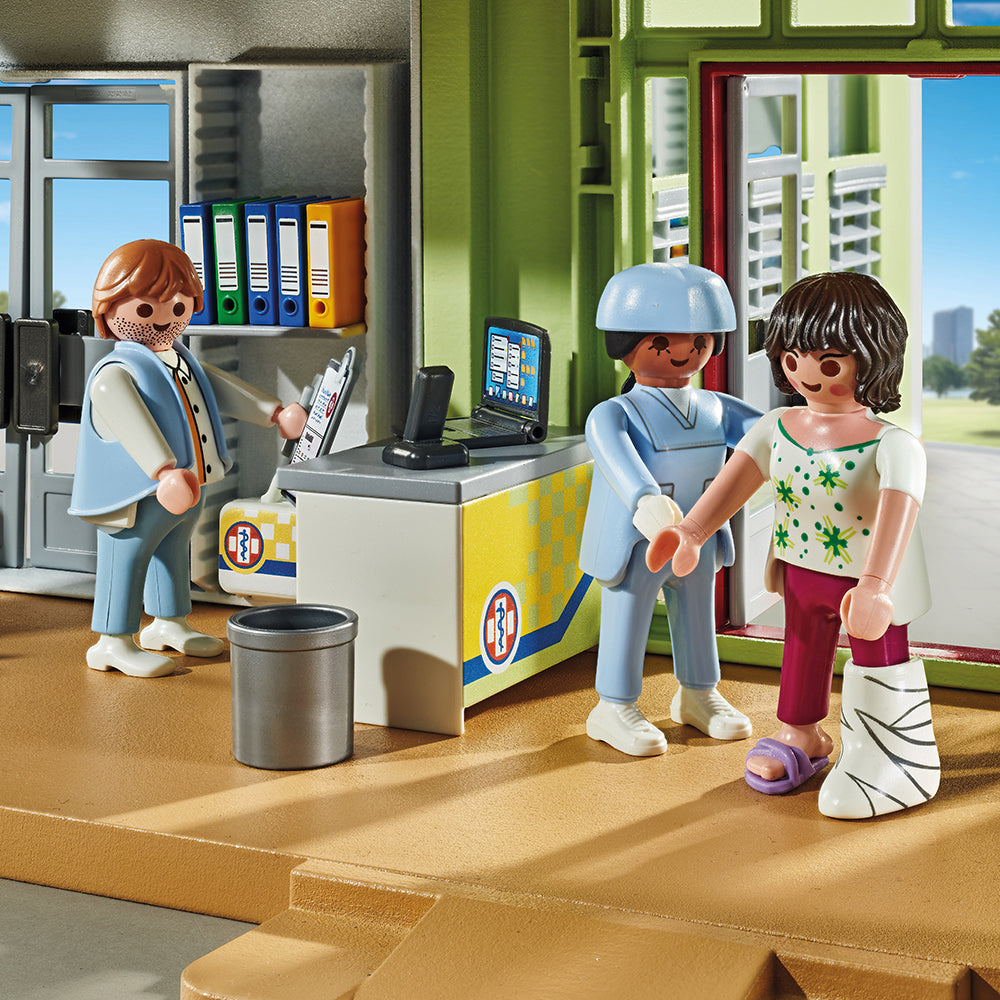  Playmobil -  Modern Hospital Playset -  Preschool