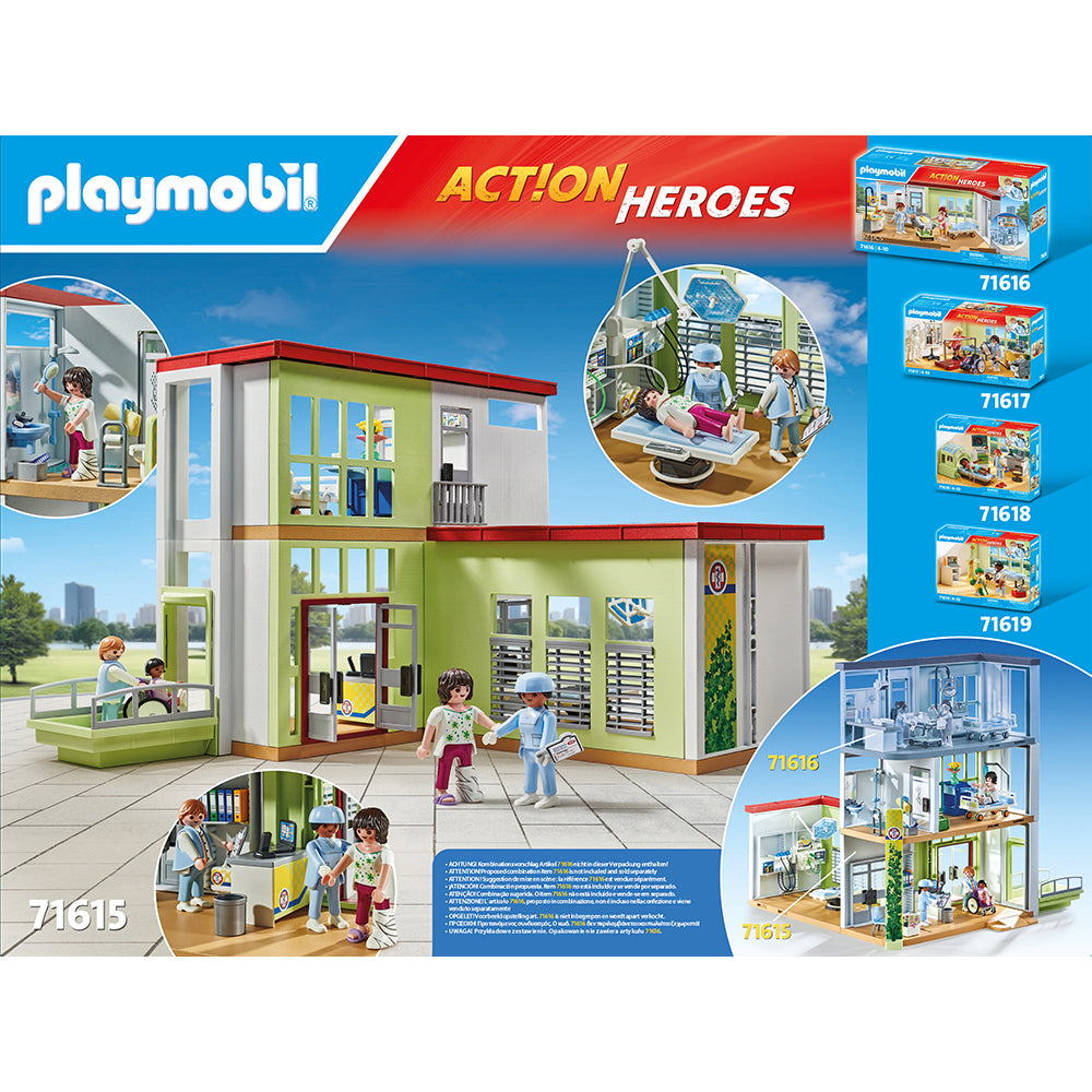  Playmobil -  Modern Hospital Playset -  Preschool