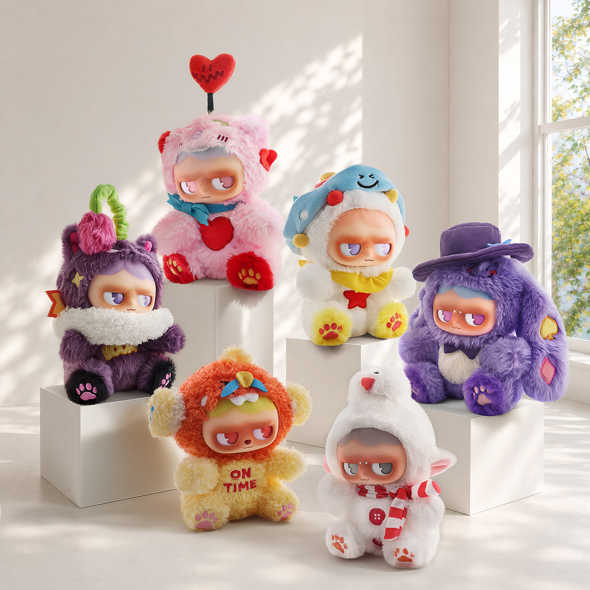 Battat Blind Boxes -  Monster Paradise Plush Blind Box -  Collectibles