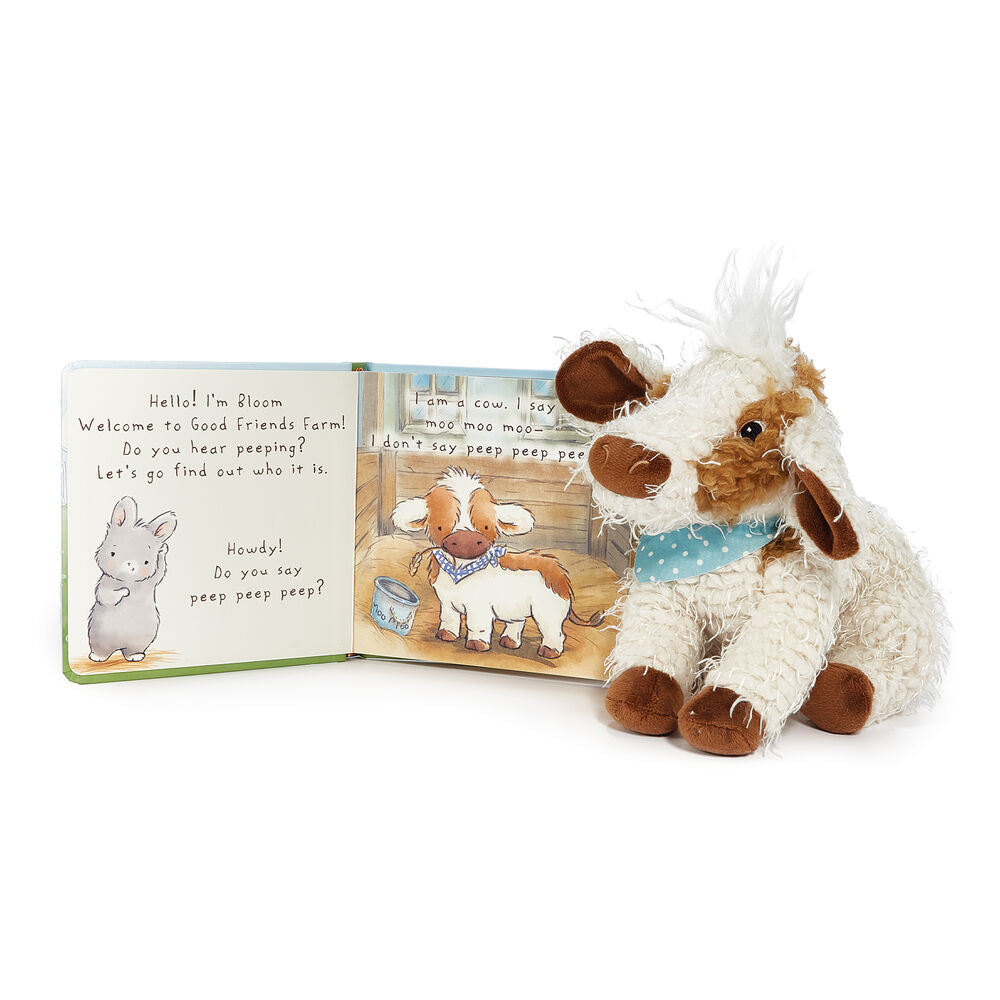  Bunnies By The Bay -  Moo Moo Cow Book Bundle -  Infants