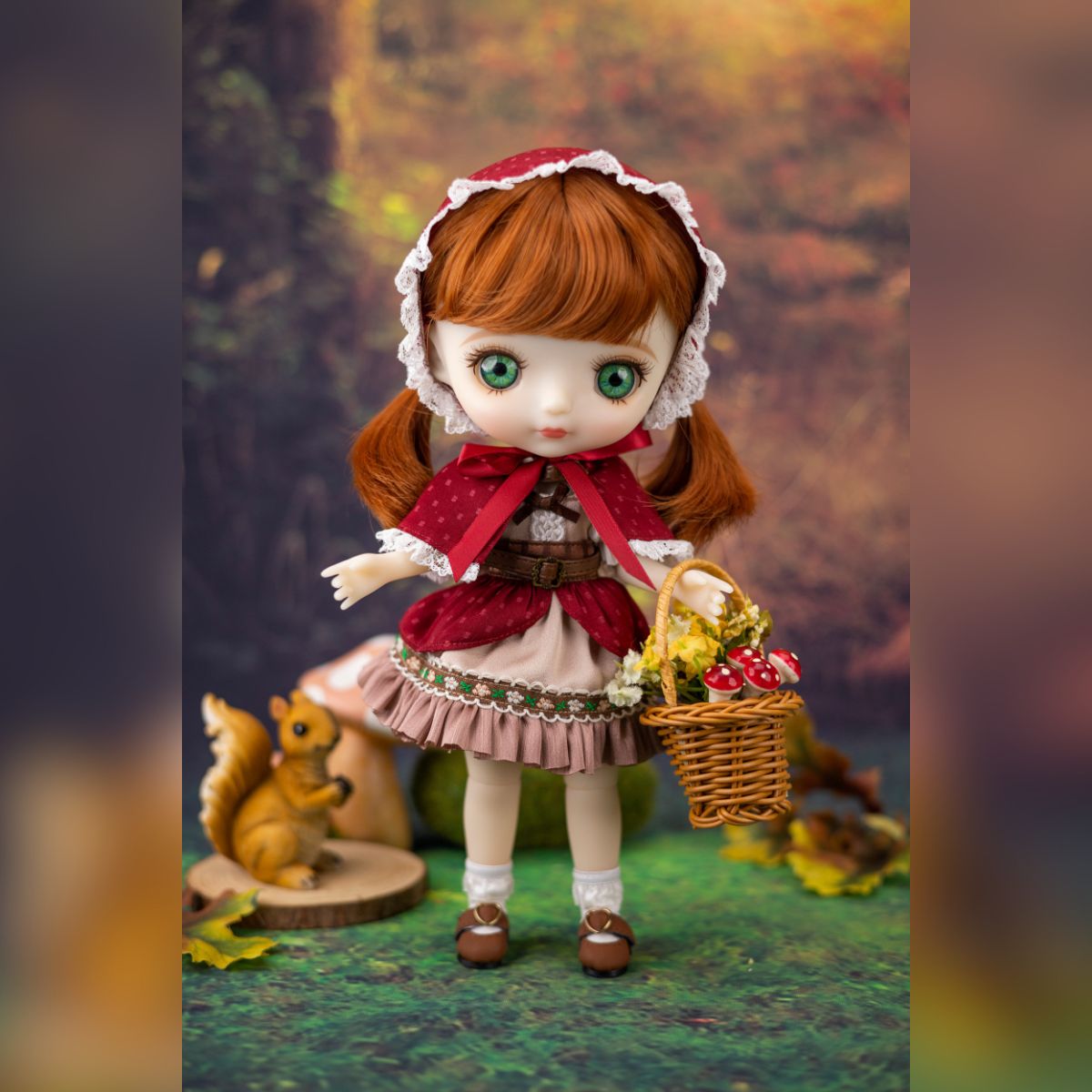  Mori Lolli -  Mori Lolli - Little Red Riding Hood Doll -  Dolls