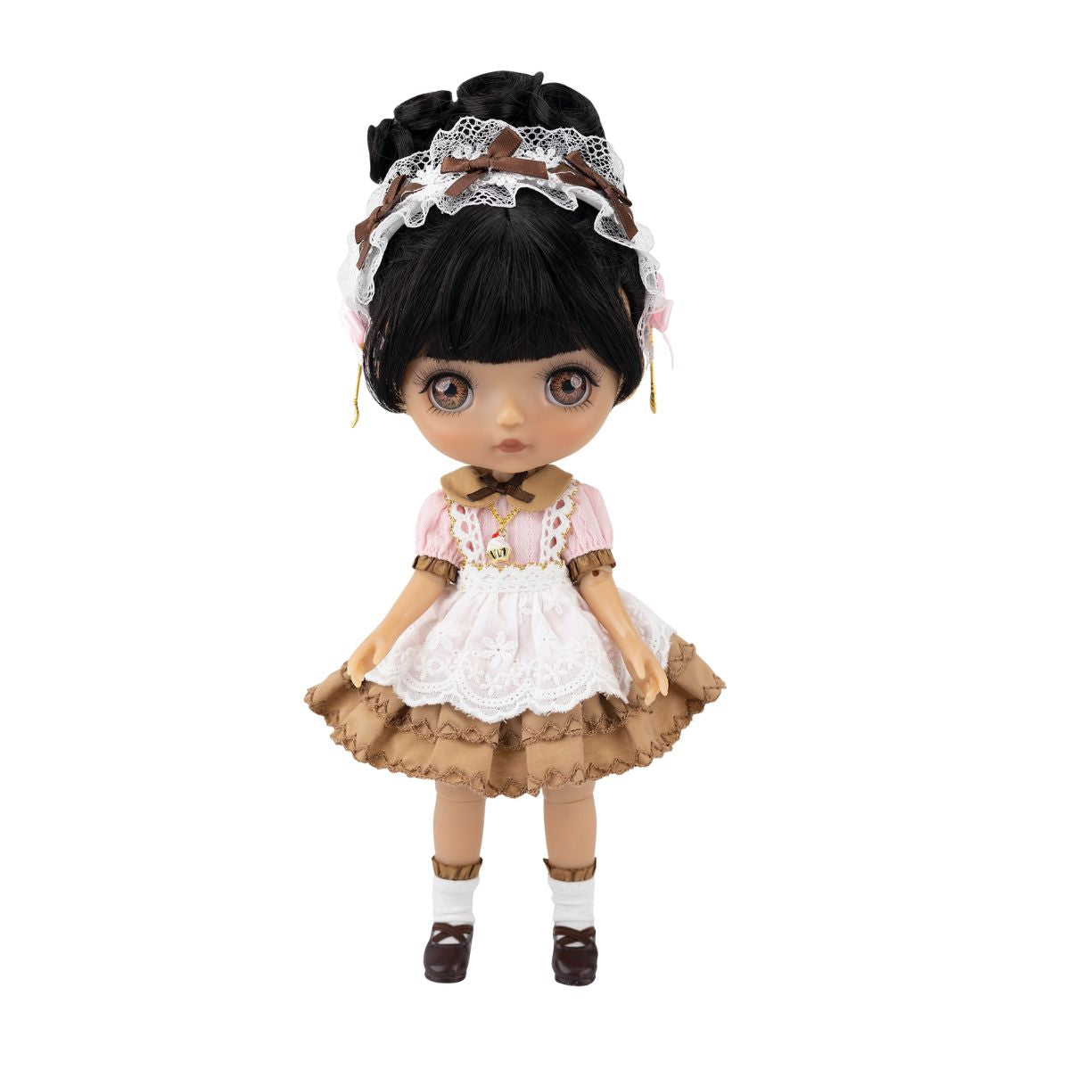  Mori Lolli -  Mori Lolli - Milk Chocolate Café Doll -  Dolls