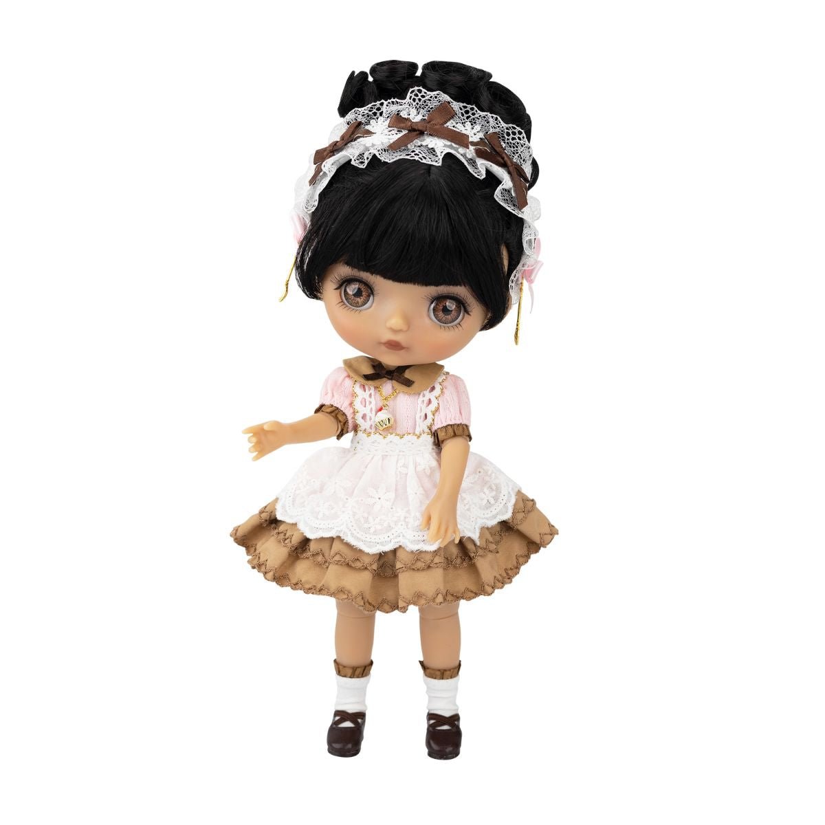  Mori Lolli -  Mori Lolli - Milk Chocolate Café Doll -  Dolls