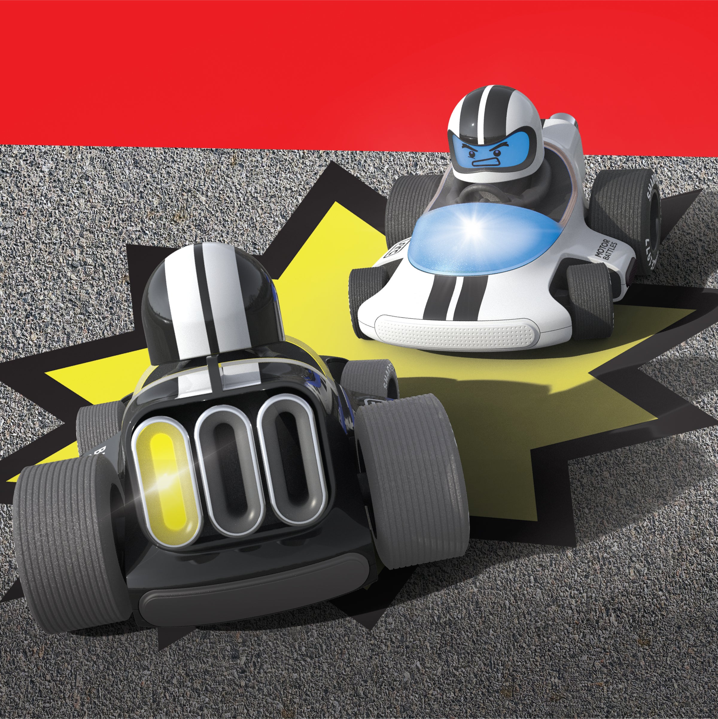  Sharper Image -  Motor Battles RC Team Battle Racers -  Vehicles