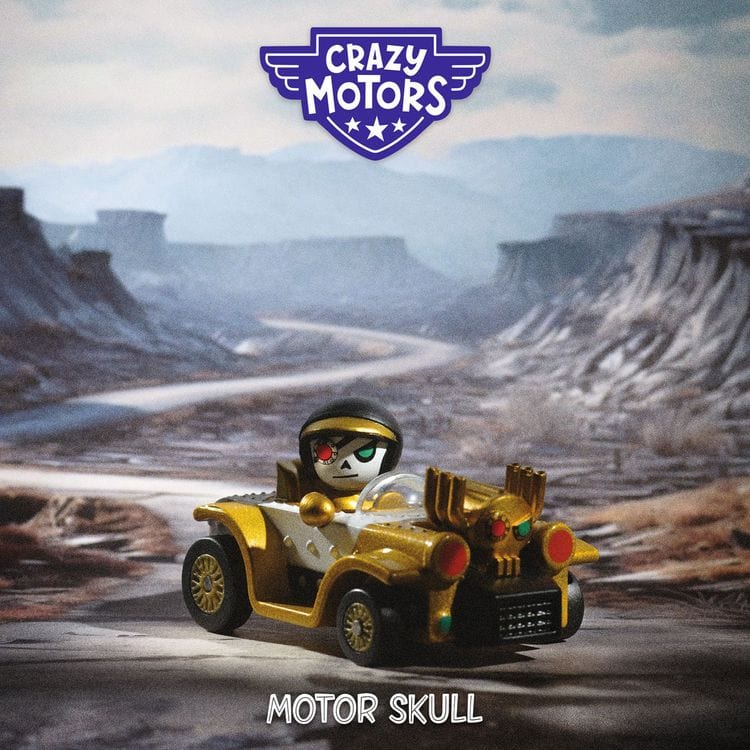  Djeco -  Motor Skull Crazy Motors Car Toy -  Vehicles